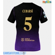 Camisa de time de futebol Barcelona Pau Cubarsi #5 Replicas 2º Equipamento 2026-27 Manga Curta